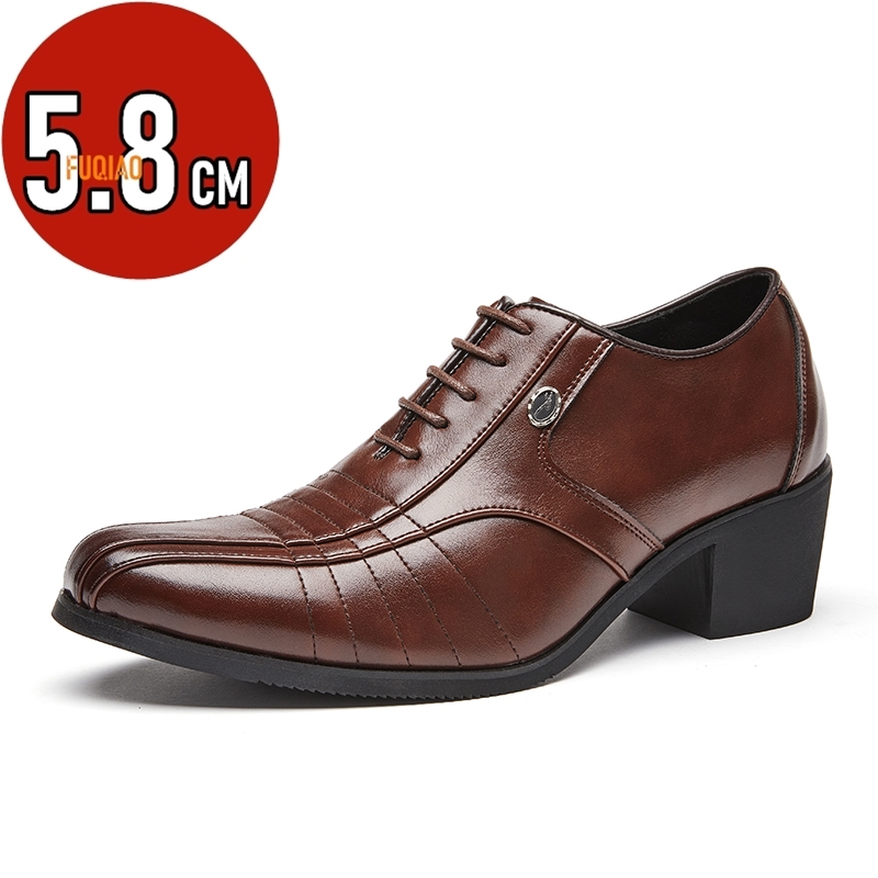 Men'S Luxury Formal Wear - Роскошные мужские туфли на высоком каблуке,