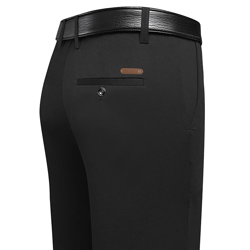 Men Formal Wear Summer - Мужские длинные брюки прямого кроя с