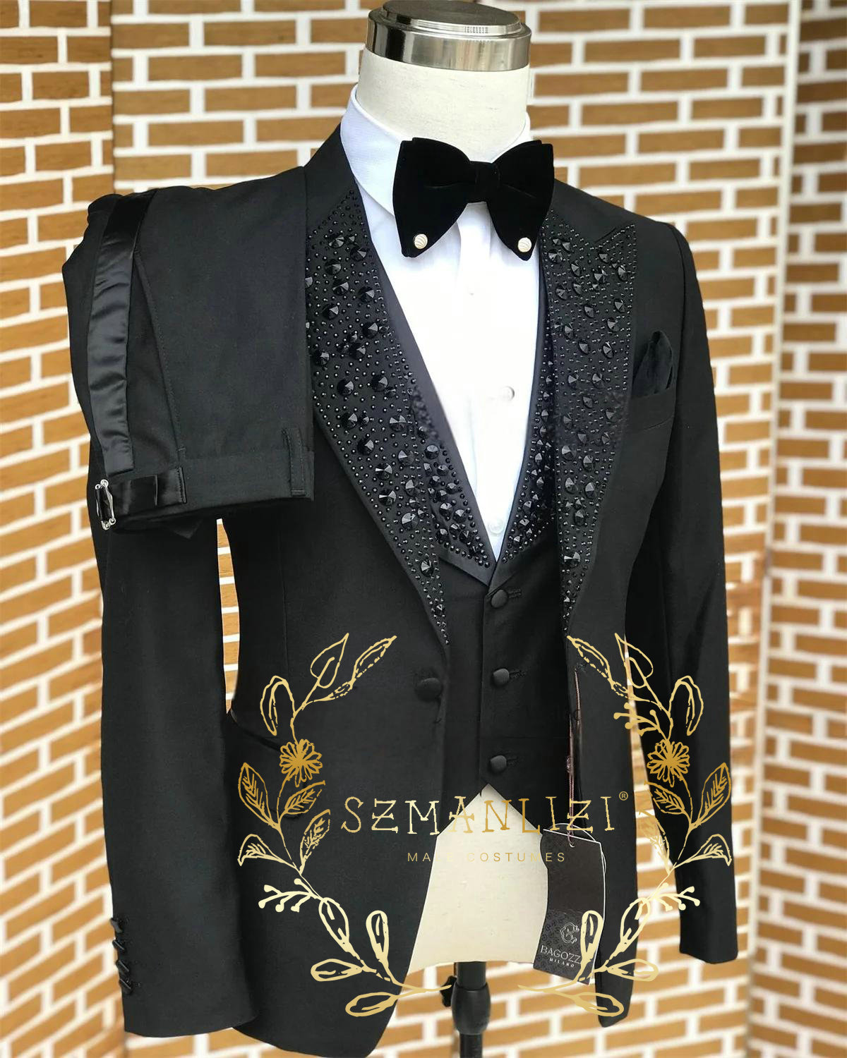 Черные мужские костюмы Роскошн – обзор и цена Men'S Formal Wear In Wedding