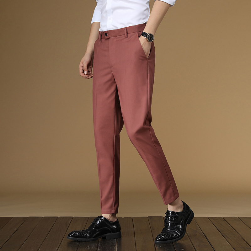 Летний костюм, брюки, мужские  – обзор и цена Men Formal Wear Summer