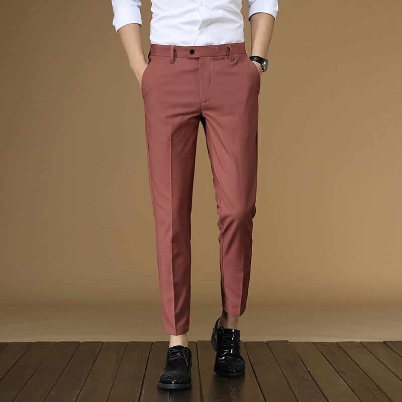 Летний костюм, брюки, мужские  – обзор и цена Men Formal Wear Summer