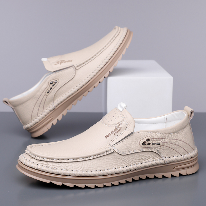 Натуральные кожаные туфли из п – обзор и цена Men Formal Wear Summer