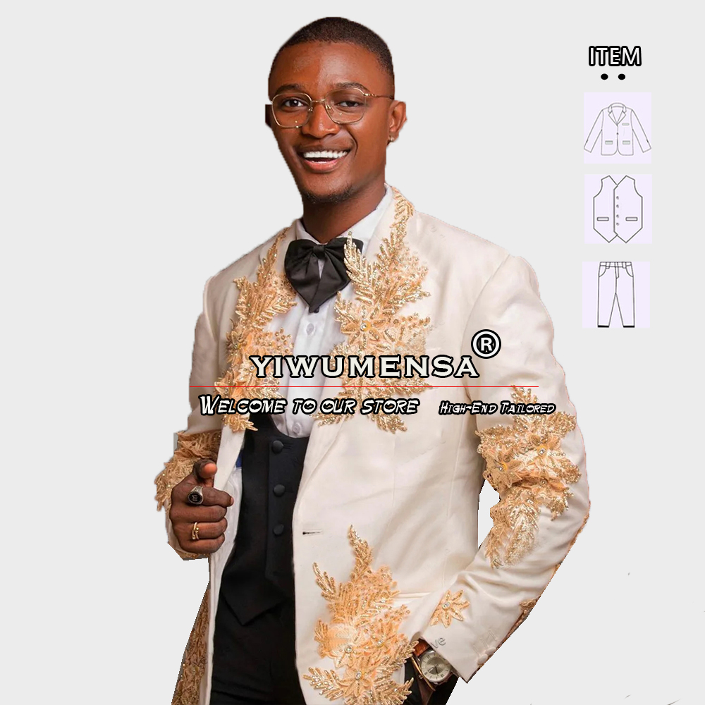 Мужские костюмы из трех предме – обзор и цена Men'S Luxury Formal Wear